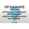 VIP Diamante 30 dias + 80.000 Pontos [30% Discount]