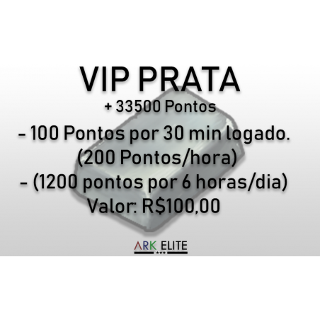 VIP Prata 30 dias + 33.500 Pontos [15% Discount]