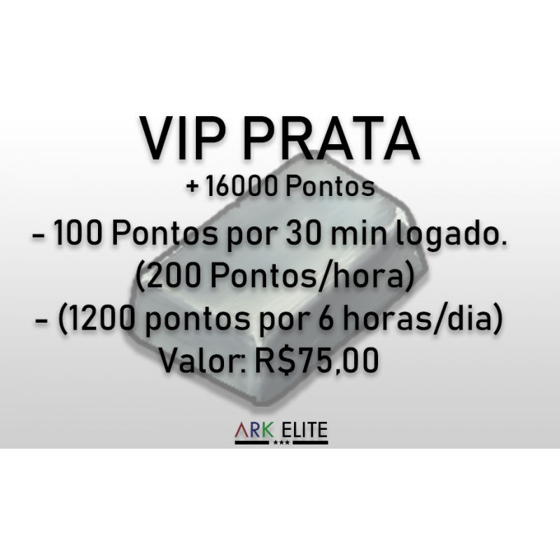 VIP Prata 30 dias + 17.600 Pontos